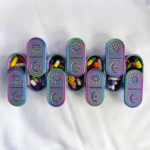 Cute iridescent Pill Box Organizer - Image 5