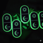 Glow in Dark Pill Box Organizer